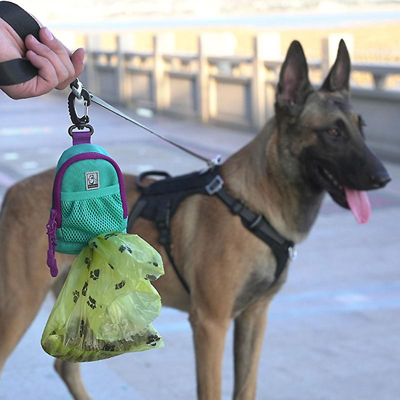 Pet Poop Bag Holder Portable Dog Waste Bags Dispenser With Leash Clip Multifunctional Pet Clean Accessories Traveling