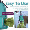 Pet Poop Bag Holder Portable Dog Waste Bags Dispenser With Leash Clip Multifunctional Pet Clean Accessories Traveling