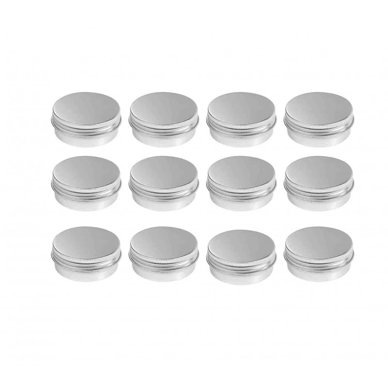 Aluminum Tin Jars Cans Small Round Pot,aluminum Balm Tins For Pill Storage,small Metal Tin Empty Container,jar [...]