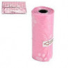 Heart Design Pink Pet Waste Poop Pick Up Bag - 20 Rolls, Garbage Clean Up