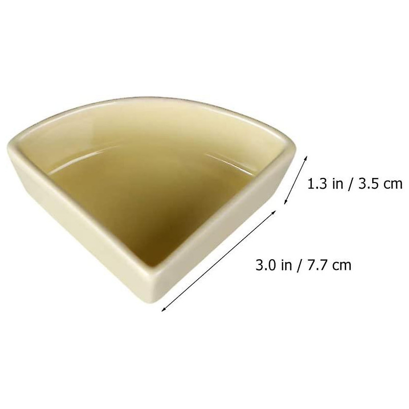 Hamster Bowl Ceramic Chew Bowl Water Bowl For Small Rodents Gerbils Hamster Mouse Pig Turkey Guinea