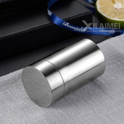 Portable Mini Travel scellé en acier inoxydable feuilles de thé peut boîte de stockage conteneur Jikaix