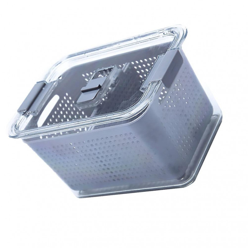 Refrigerator Crisper Drain Storage Bin Food Containers Vegetable Fridge Kitchen Organizadores De Refrigerador Organizer
