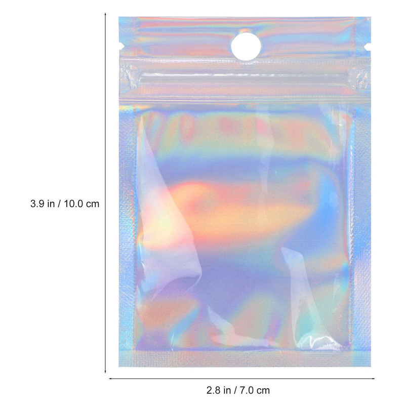 Bags for Jewelry Packaging Sealed Food Storage Plastic Organizer Anti- Oxidize Smell Proof Stash Anti-oxidation 300 Pcs