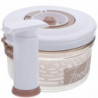 Vacuum Sealed Jar Sealer Containers Fresh Keeping Coffee Airtight Flour Storage Box Portable As