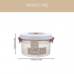 Vacuum Sealed Jar Sealer Containers Fresh Keeping Coffee Airtight Flour Storage Box Portable As