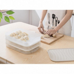 Fridge Fresh-keeping Box Dumpling Sealed Crisper Refrigerator Food Container