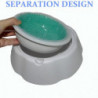 Cooling Puppy Drinking Frosty Pet Tool Food Bowls Dog Plastic Go Containers Spill Shield Water