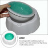 Cooling Puppy Drinking Frosty Pet Tool Food Bowls Dog Plastic Go Containers Spill Shield Water