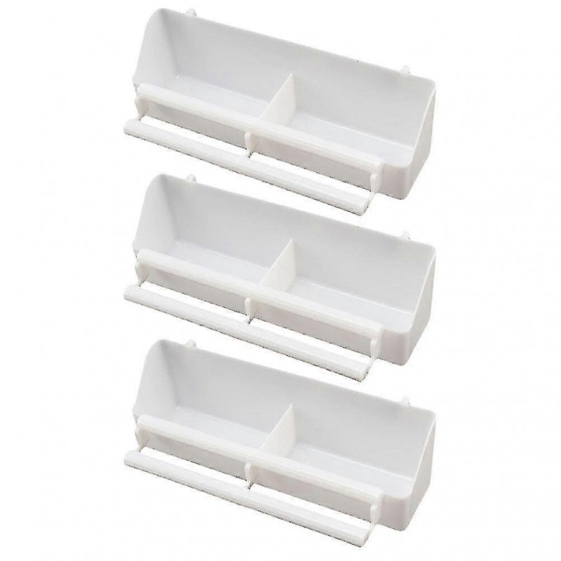 3pcs Bird Feeder Bird Food Bowl Bird Food Box Bird Feeder Bird