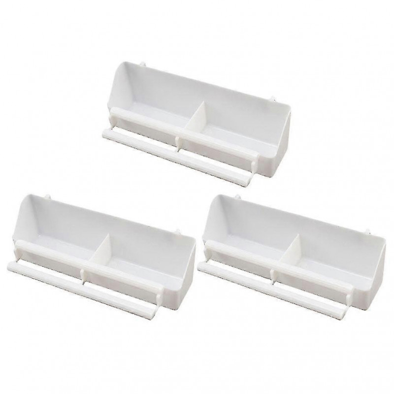 3pcs Bird Feeder Bird Food Bowl Bird Food Box Bird Feeder Bird