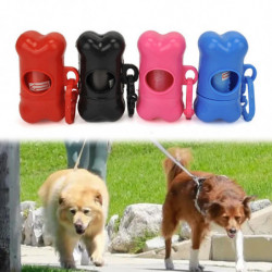 Tissu Dog Bag Holder pour laisse Pet Supplies For Dog Wast Bag Container