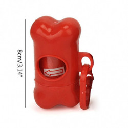 Tissu Dog Bag Holder pour laisse Pet Supplies For Dog Wast Bag Container