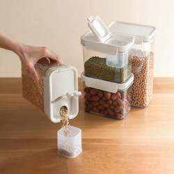 Laundry Powder Storage Box Sealed Lid Sealed Container for Laundry