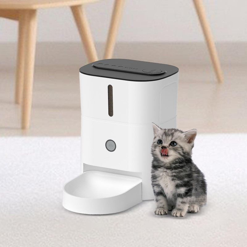 Automatic Cat Feeder Dog Dry Food Dispenser Durable Pet Feeder Desiccant Bag for Gift Hospital Medium Animals [...]