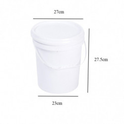 Food Storage Bucket Container 10L for Household Cleaning Garage Organization