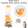 Distributeur d’eau pour petits animaux, hamster, cochon d’Inde, lapin, rat, furet, gerbille, chinchilla Distributeur d’eau pour petits animaux, hamster, cochon d’Inde, lapin, rat, furet, gerbille, chinchilla