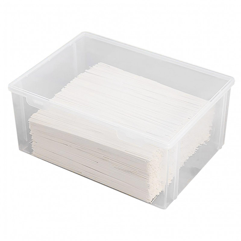 Noodle Storage Box Large Capacity Buckle Fixing Good Sealing Leak-proof Easy to Clean Pasta Container