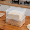 Noodle Storage Box Large Capacity Buckle Fixing Good Sealing Leak-proof Easy to Clean Pasta Container