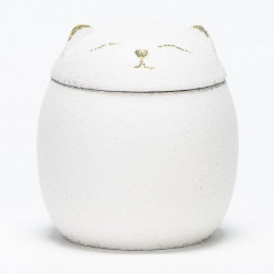 Fortune Cat Ceramic Tea Can Storage Tank Large Capacity Portable Moistureproof Portable Travel Small Teahouse [...]