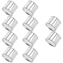 10Pcs Iron Round Paint Iron Practical Paint Storage Can Durable Ink Container for Storage(0.1L)