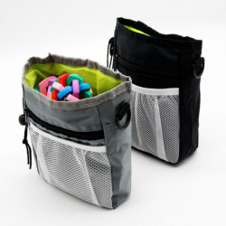 Adjustable Dog Treat Pouch Walking Pack Easily Carrying Kibbles Pet Toys