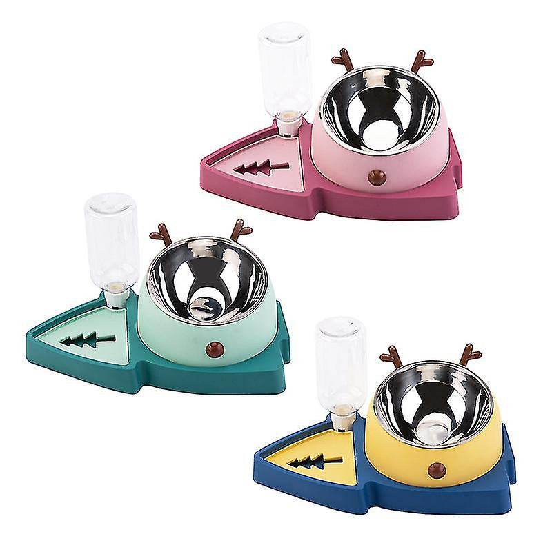Cat Bowl Food Bowl Automatic Drinking Bowl For Small And Medium-sized Dogs