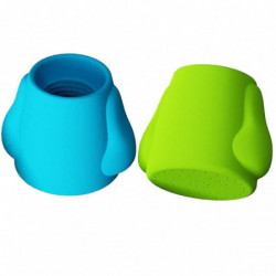 2pcs Pet Water Bottle Shower Heads Portable Dog Shower Head Outdoor Dog Shower Sprayer Heads