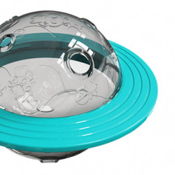 Dog Shaking Food Leakage Slow Dispenser Feeder Toy Food Container Blue