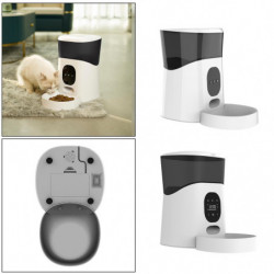 Automatic Pets Feeder Food Dispenser Voice Recorder Wifi Control