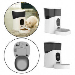 Automatic Pets Feeder Food Dispenser Voice Recorder Wifi Control