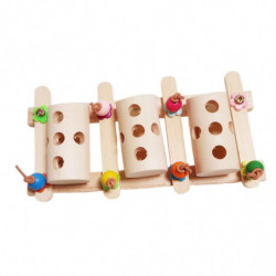 Pet Parrot Foraging Toys Food Container Food Bowl For Garden Home Cockatoo