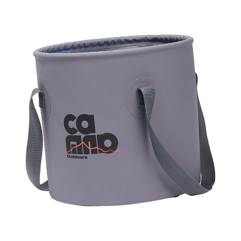 Collapsible Bucket Folding Large Capacity For Gardening Outdoor Activities Gray S 10l