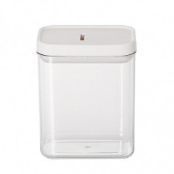 Food Grade Plastic Transparent Storage Box Grain Storage Jar Snap 1pcs White Niuniu