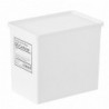 Small Plastic Container Storage Box With Lid Dust-proof Stackable Household Items For