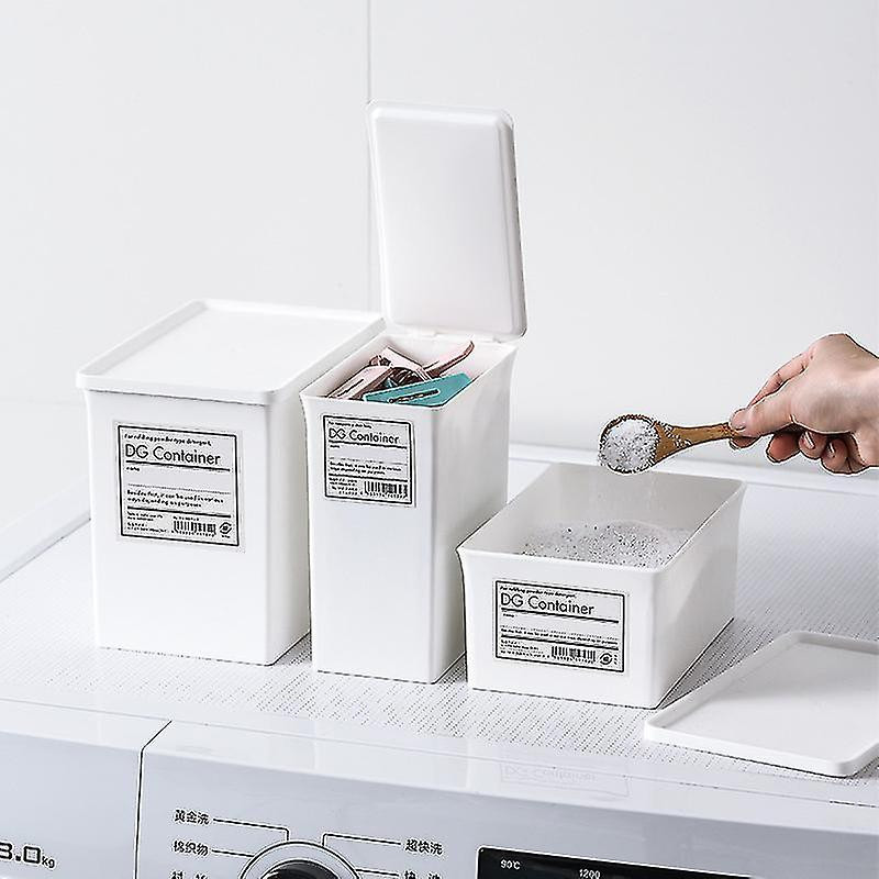 Small Plastic Container Storage Box With Lid Dust-proof Stackable Household Items For