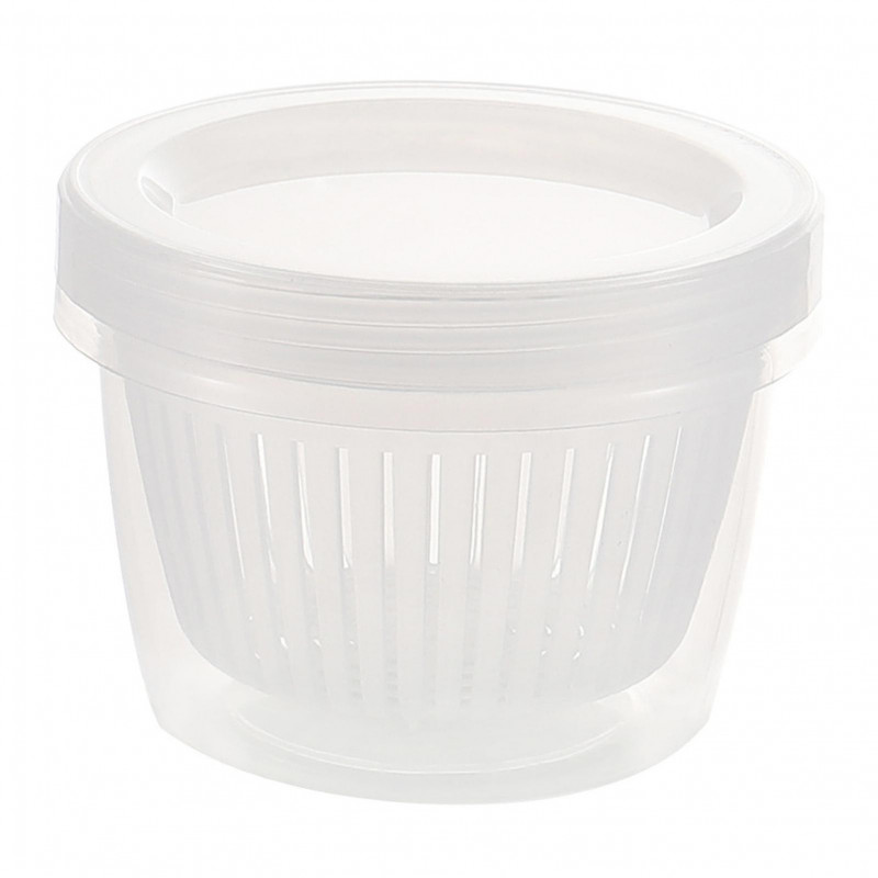 Home Food Refrigerator Draining Sealed Bowl Scallion Ginger Garlic Storage Box Q