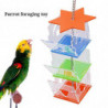 Transparent Parrots Food Feeder Transparent Acrylic Bird Feeder Food Holder Transparent Bird Treats Forage Box [...]
