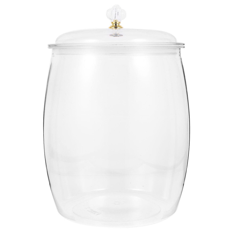 Reusable Storage Jar Pickle Tank Fermenting Pickle Clear Container Sealed Grain Storage Jar for Home