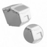 Household Rice Storage Bucket Rice Cylinder Sealed Moistureproof Flour Organizer Plastic Multi-functional Storage [...]