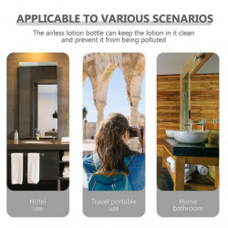 Large Capacity Empty Refillable Face Cream Storage Jar Acrylic Balm Lotion Preservation Container