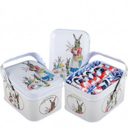 Small Suitcase, Storage Tin With Lids Candy, Cookie Box