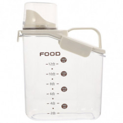 Large Airtight Containers Plastic Transparent Tank Airtight Dry Food Container Pet Food Container Rice Dispenser
