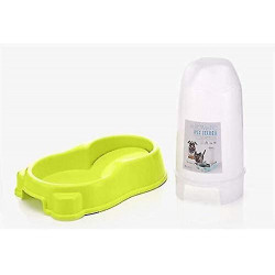 Cat/dog Kibble Dispenser, Kitten Kibble Box Cat/dog Kibble Accessory (pink)