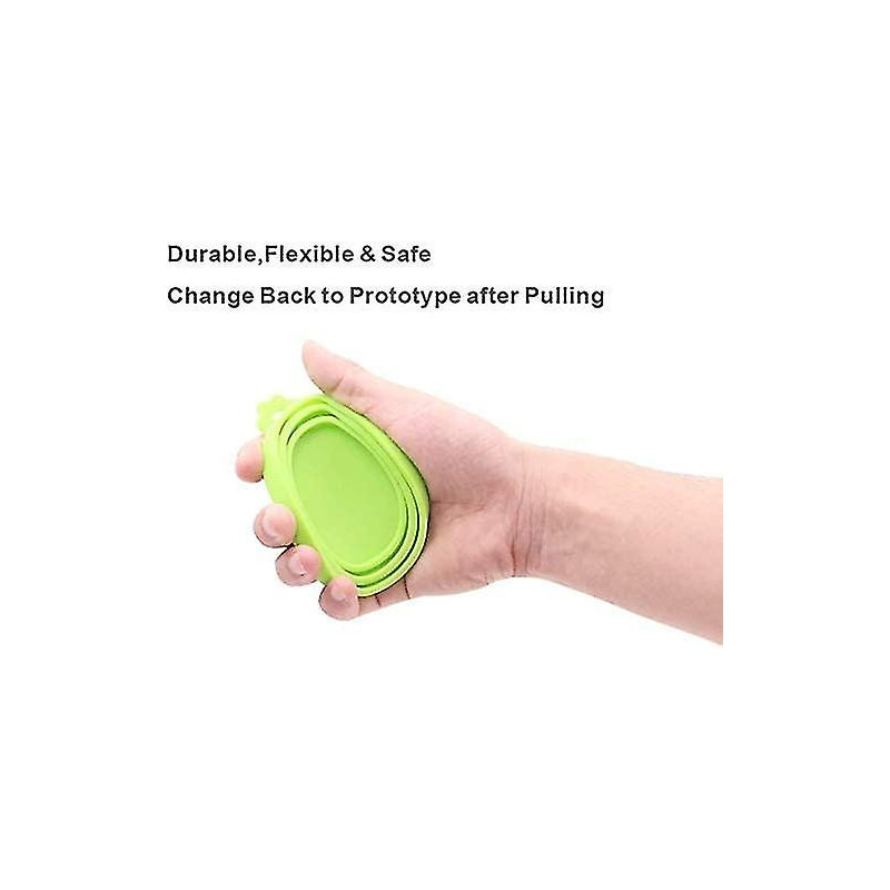 Three Universal Silica Gel Tank Lids For Pet Food Tanks - Dishwasher Safe - Box Lid For Dogs And Cats