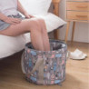Portable Travel Foldable Water Basin Bucket Feet Bath Massage Bathtub Container