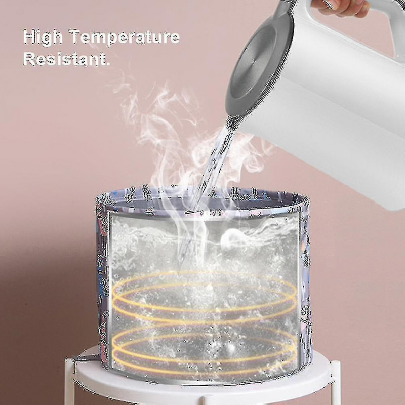 Portable Travel Foldable Water Basin Bucket Feet Bath Massage Bathtub Container