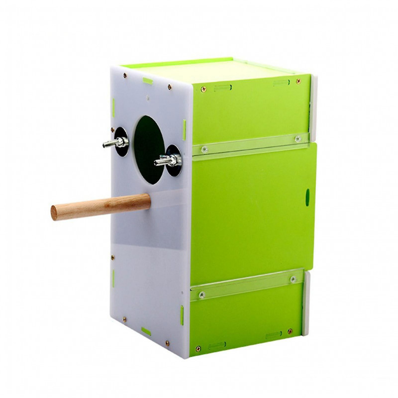 Boîte d’élevage d’oiseaux à l’épreuve de l’humidité - Nid de perroquet ferme et inodore pour les tourtereaux