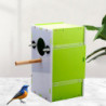 Boîte d’élevage d’oiseaux à l’épreuve de l’humidité - Nid de perroquet ferme et inodore pour les tourtereaux