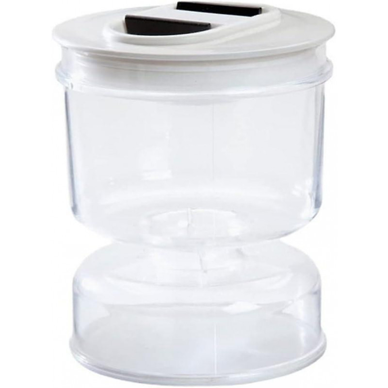 Pickle Jar With Strainer Flip, Olive Dispenser Dry Wet Cucumber Juice Separator Container For Airtight Food [...]